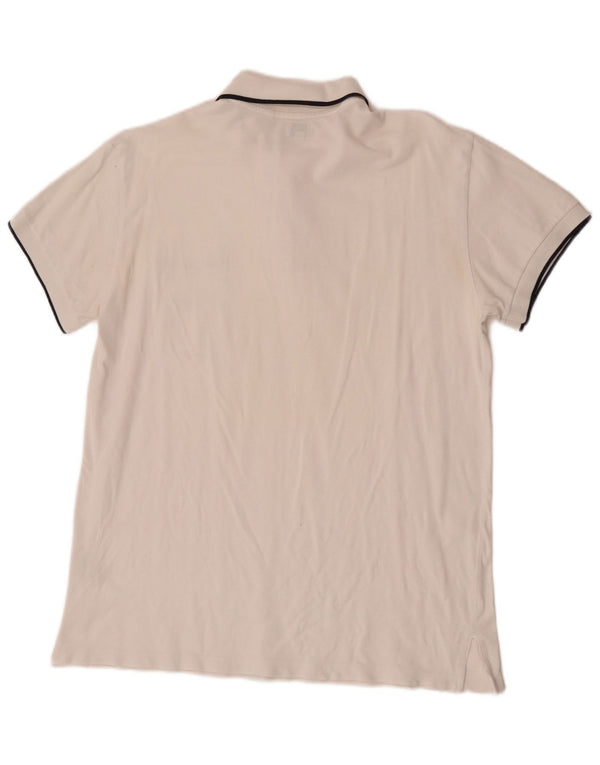 Armani Junior Boys Polo Shirt 15-16 Years XL White Cotton