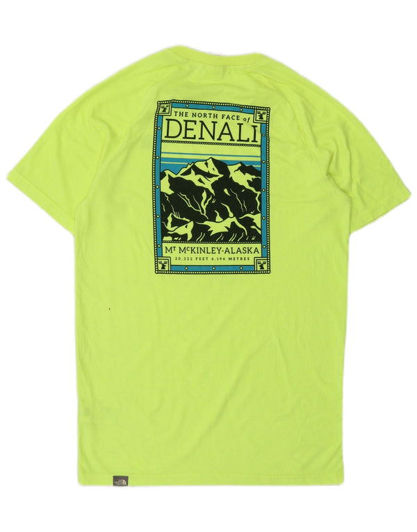 The North Face Mens Graphic T-Shirt Top Small Green Cotton