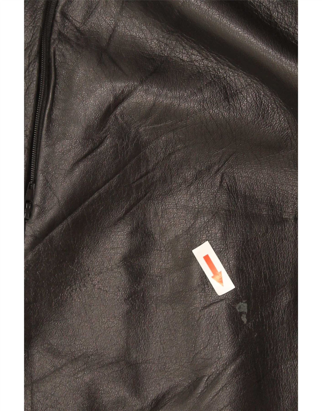 Legendary Jacket 1957 Womens Leather Coat IT 50 XL Black