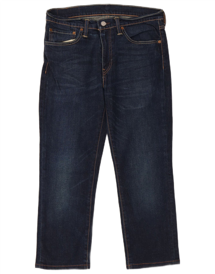 Levi's Mens 511 Slim Tapered Jeans W32 L24 Navy Blue Cotton