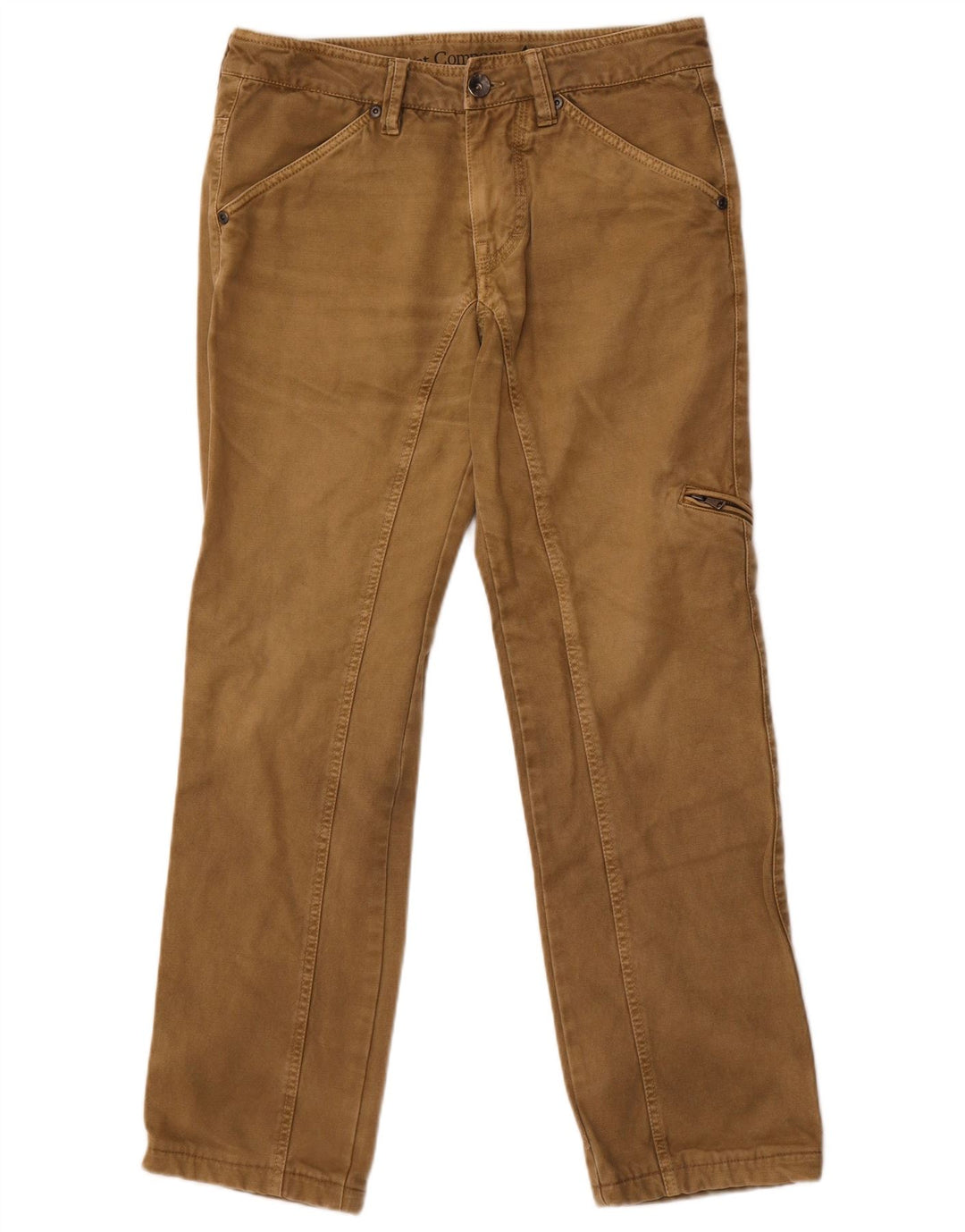 Best Company Mens Straight Cargo Trousers IT 48 Medium W32 L29 Brown Cotton