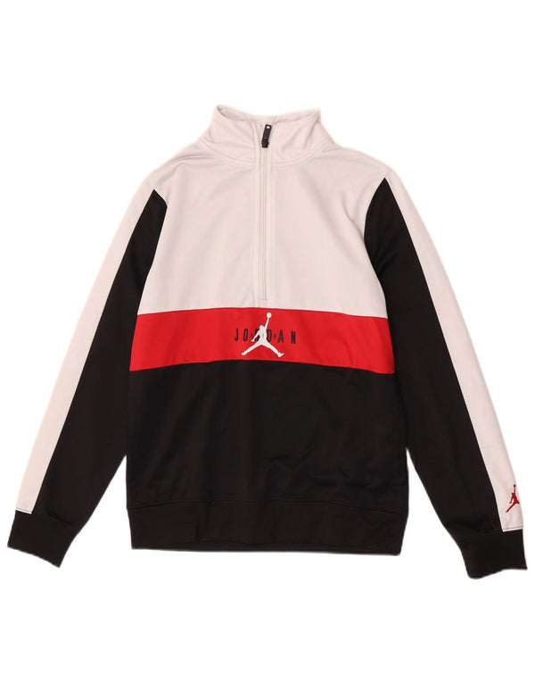 Jordan Boys Graphic Sweatshirt Jumper 12-13 Years XL Black Sports