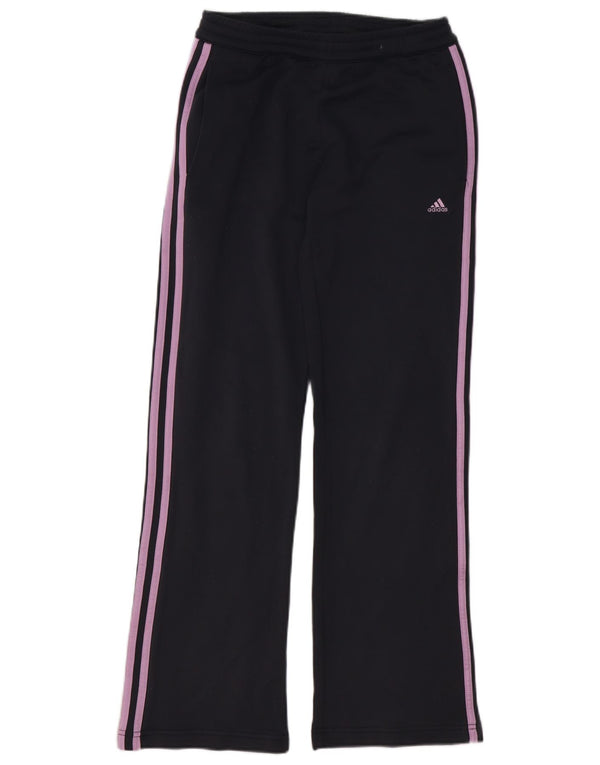 ADIDAS Womens Tracksuit Trousers UK 8 Small Grey Polyester