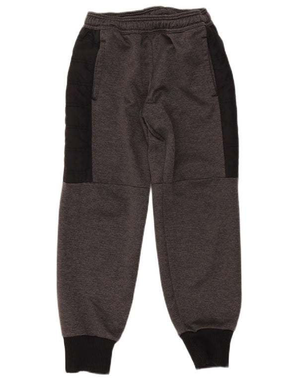 Adidas Boys Predator Tracksuit Trousers Joggers 9-10 Years Grey Colourblock