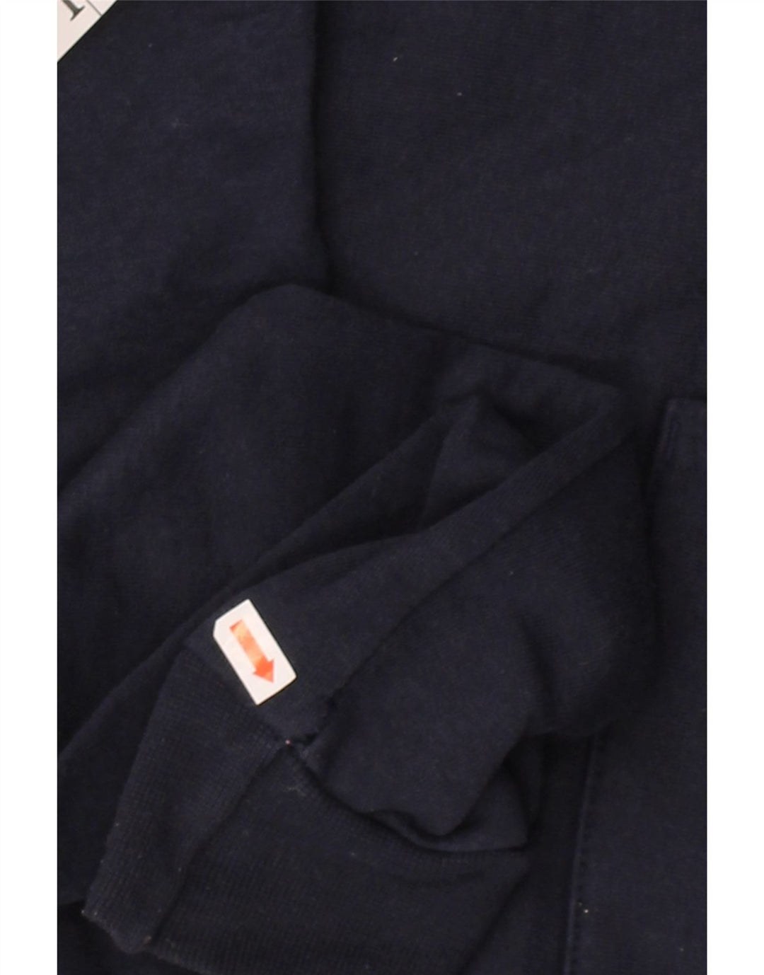 CHAMPION Mens Graphic Hoodie Jumper Medium Navy Blue Cotton