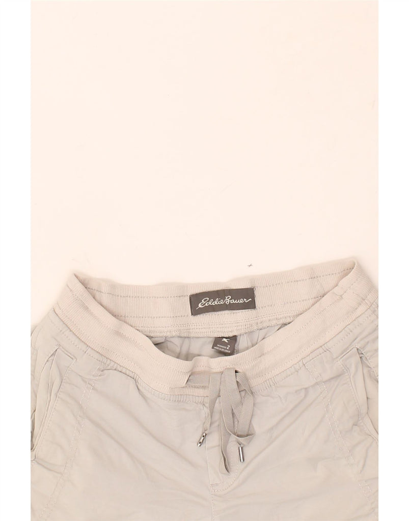 EDDIE BAUER Womens Casual Shorts US 2 XS W24  Beige Cotton | Vintage Eddie Bauer | Thrift | Second-Hand Eddie Bauer | Used Clothing | Messina Hembry 