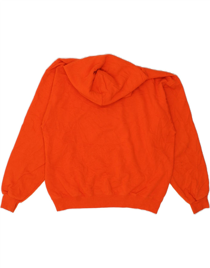 CHAMPION Mens Graphic Hoodie Jumper Large Orange Vintage Champion and Second-Hand Champion from Messina Hembry 