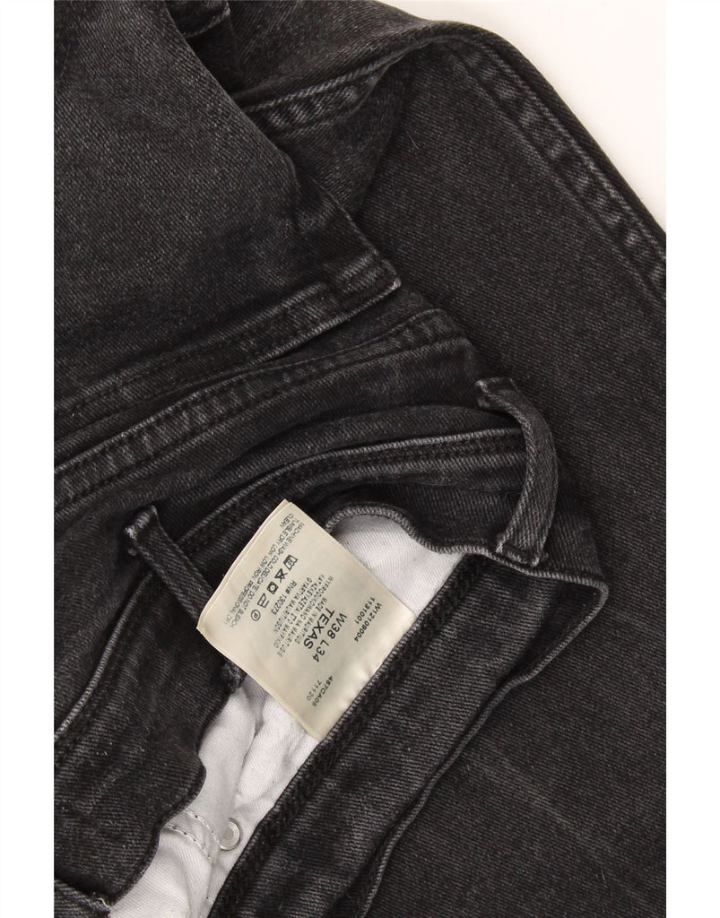 WRANGLER Mens Texas Straight Jeans W38 L34 Black Cotton Vintage Wrangler and Second-Hand Wrangler from Messina Hembry 