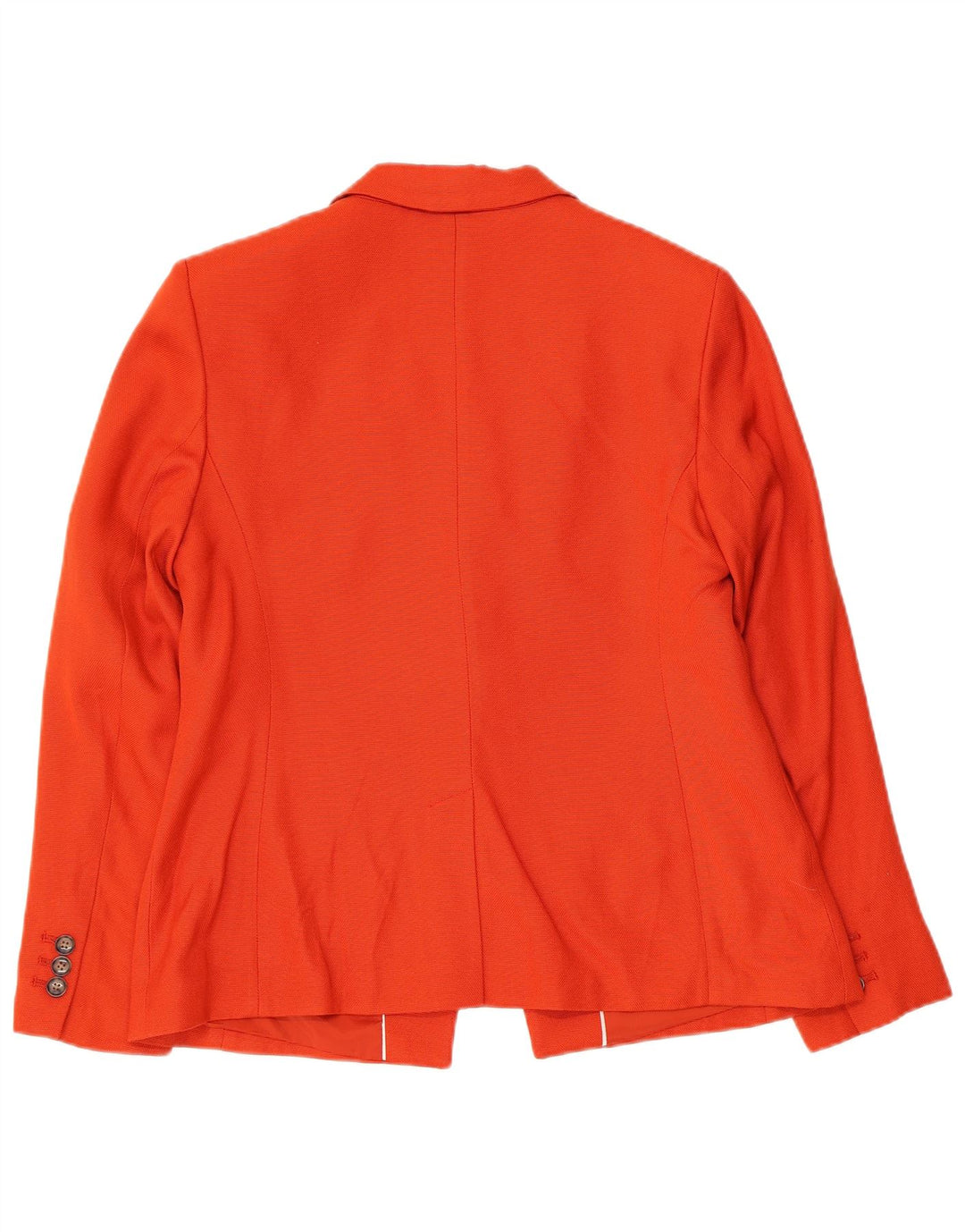 Banana Republic Womens Petite 1 Button Blazer Jacket UK 10 Small Orange