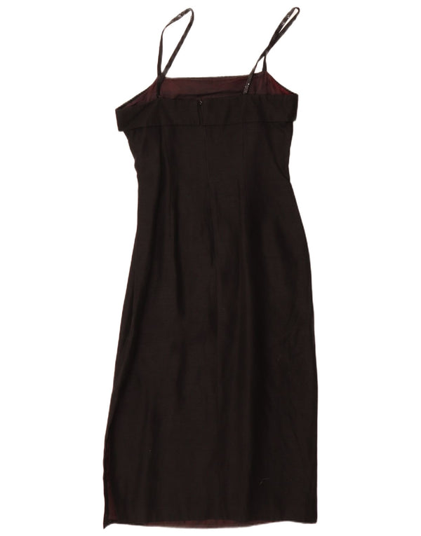 Brunella Womens Slip Dress UK 12 Medium Black Viscose