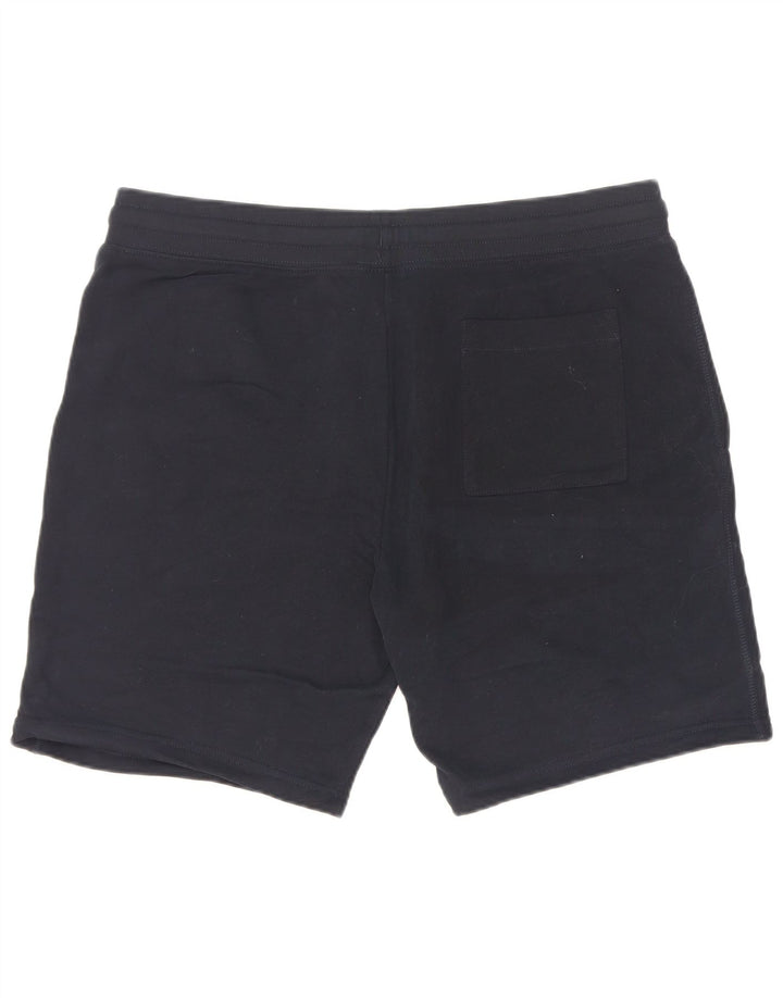 Marks & Spencer Mens Sport Shorts Large  Navy Blue Cotton
