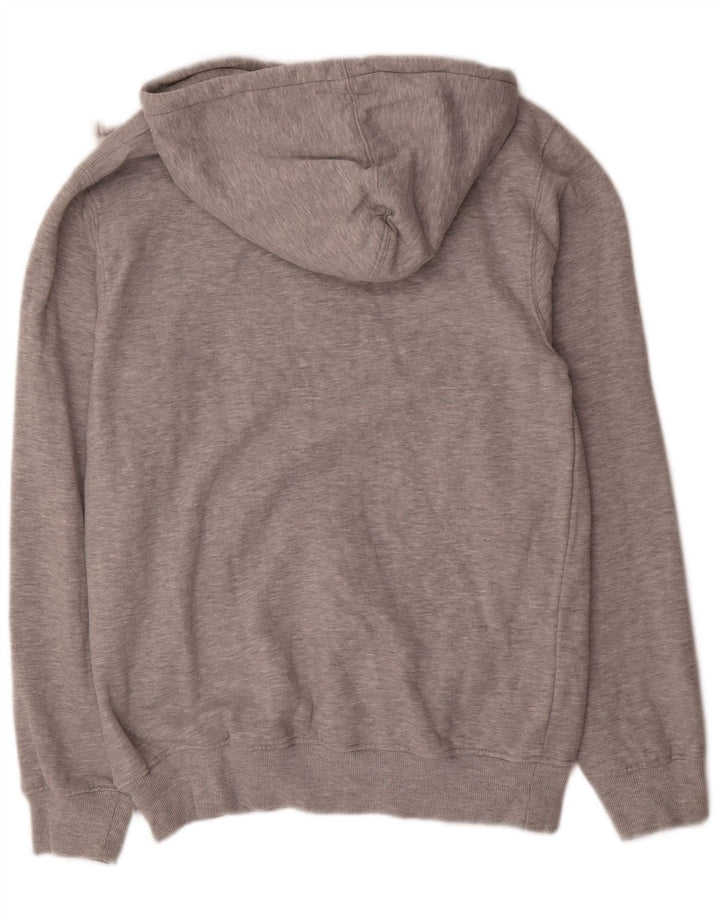 Hard Rock Cafe Mens Amsterdam Graphic Hoodie Jumper Large Grey Polyester