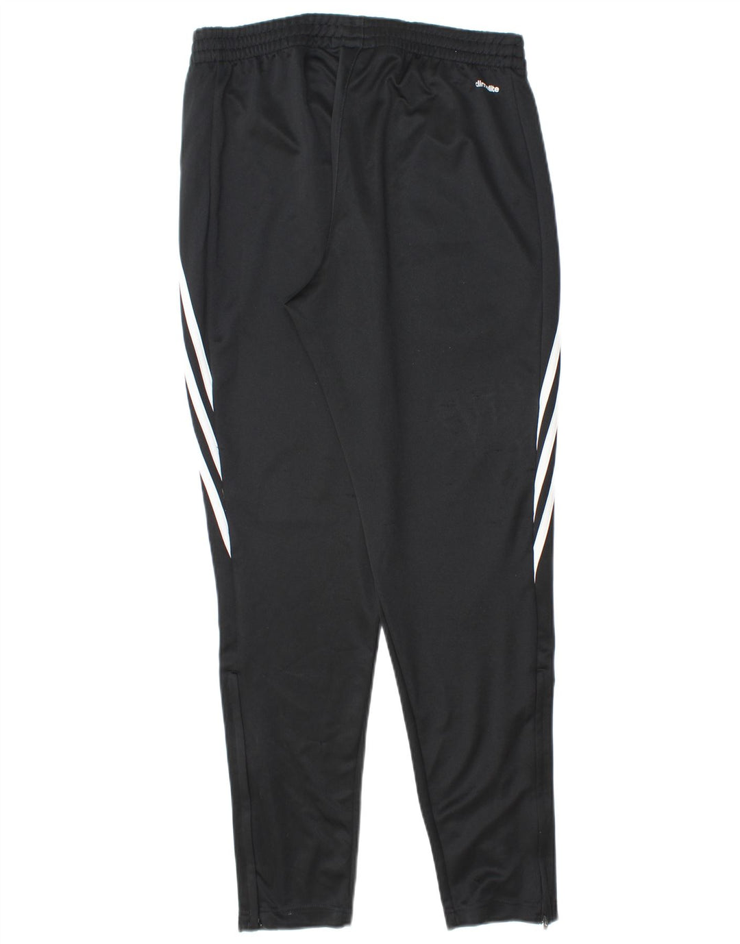 Adidas Mens Climalite Tracksuit Trousers Medium Black Polyester