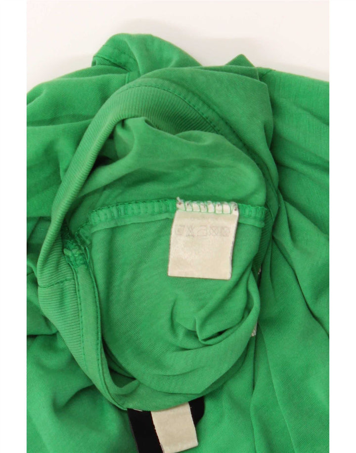 Umbro Mens Graphic T-Shirt Top Medium Green Cotton
