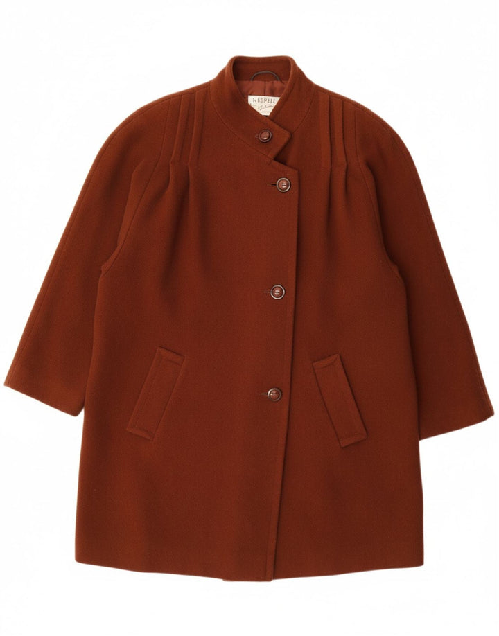 KARPELLE Womens Overcoat UK 18 XL Brown