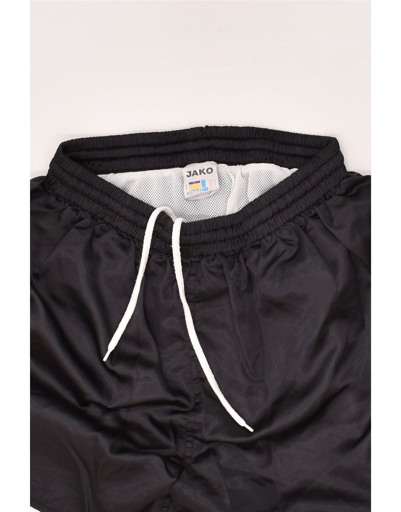 JAKO Boys Sport Shorts 6-7 Years Black Nylon | Vintage Jako | Thrift | Second-Hand Jako | Used Clothing | Messina Hembry 