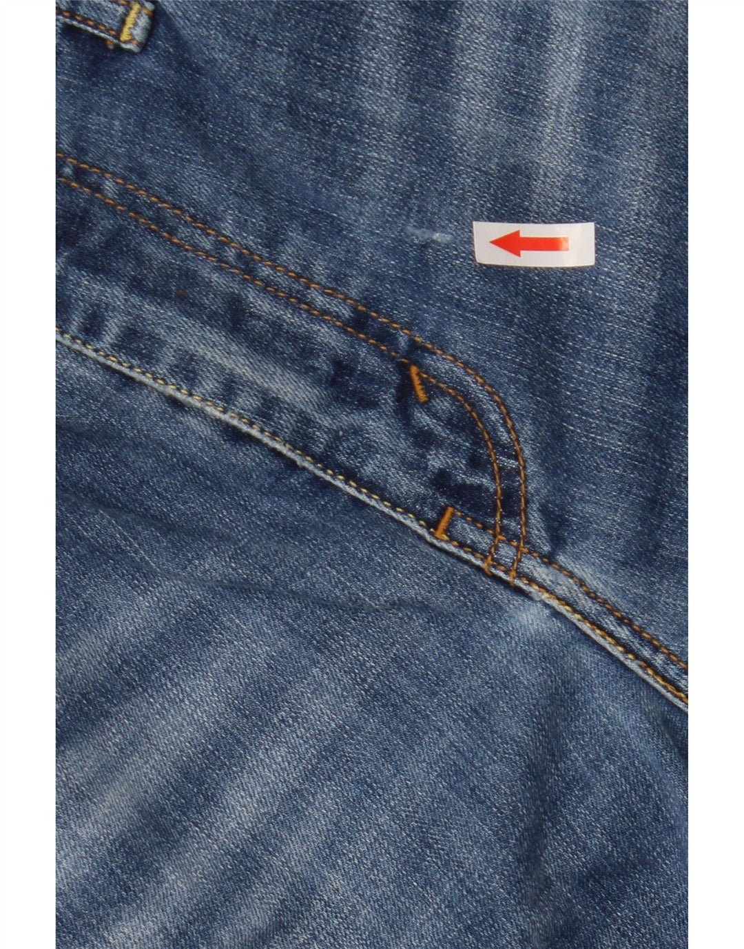Levi's Mens Bootcut Jeans W32 L32 Blue Cotton