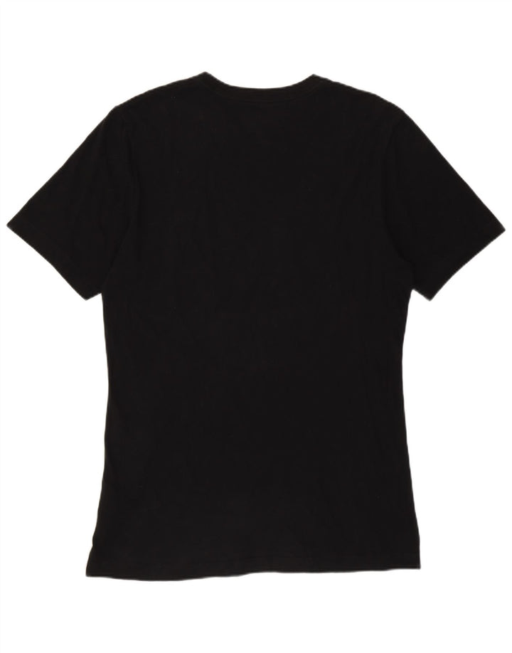Nike Mens T-Shirt Top Small Black Cotton