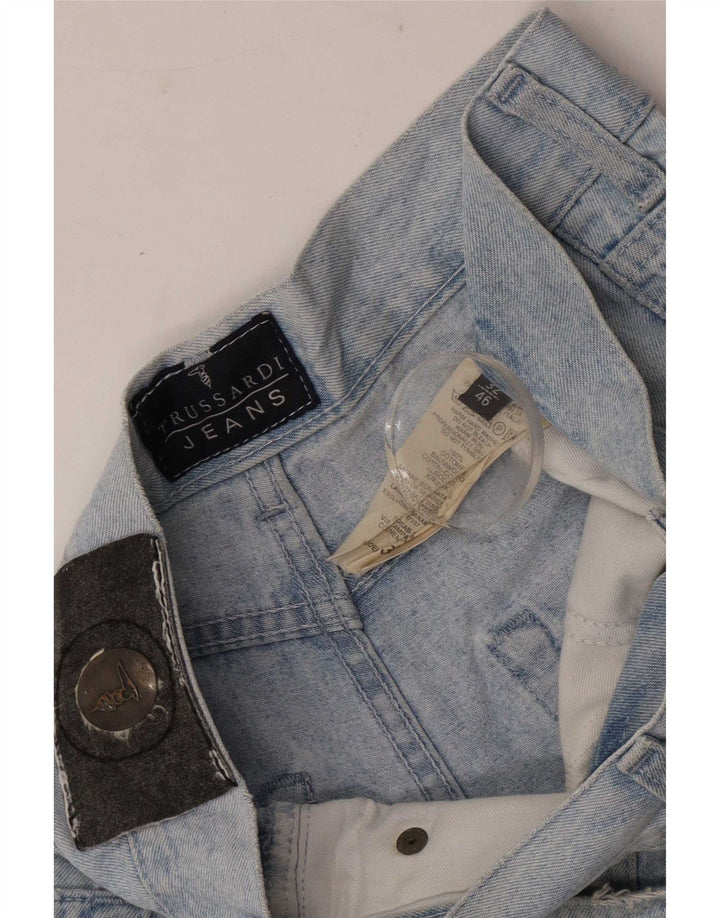 Trussardi Mens Slim Jeans W32 L29 Blue Cotton
