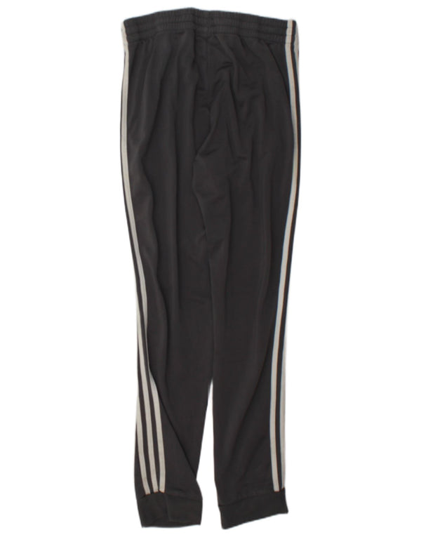 Adidas Mens Tracksuit Trousers Joggers Medium Grey Polyester