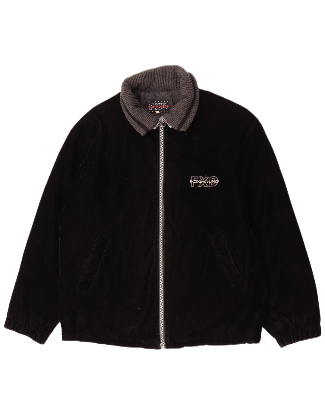 Foxhound Mens Corduroy Jacket UK 38 Medium Black