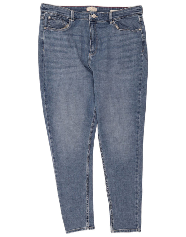 Joules Womens Skinny Jeans UK 18 XL W38 L28 Blue