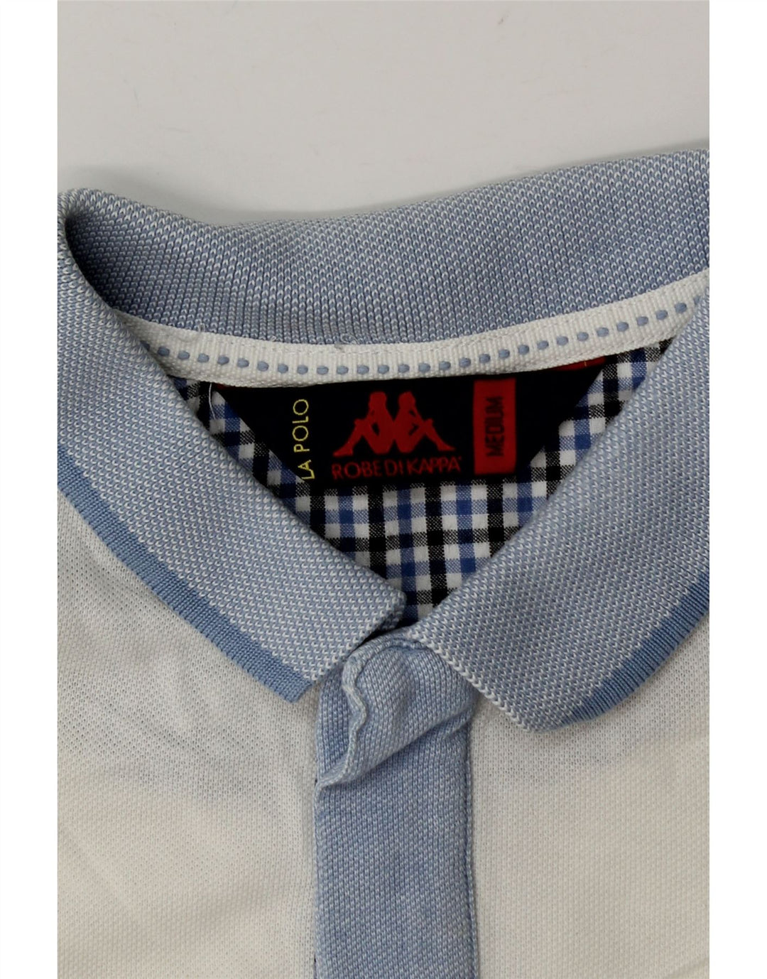 Kappa Mens Rugby Polo Shirt Medium White