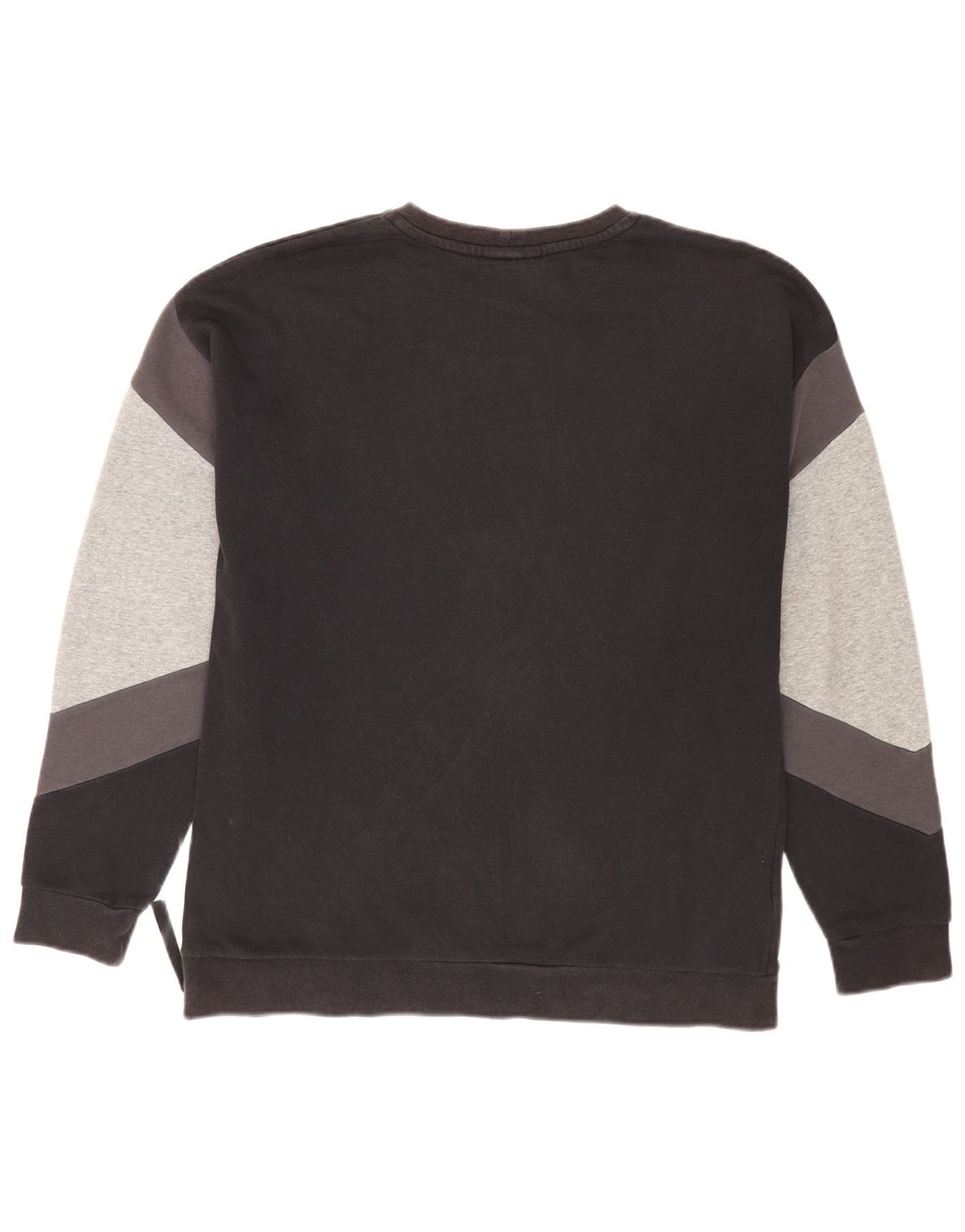 Nike Mens Graphic Loose Fit Sweatshirt Jumper Medium Black Colourblock