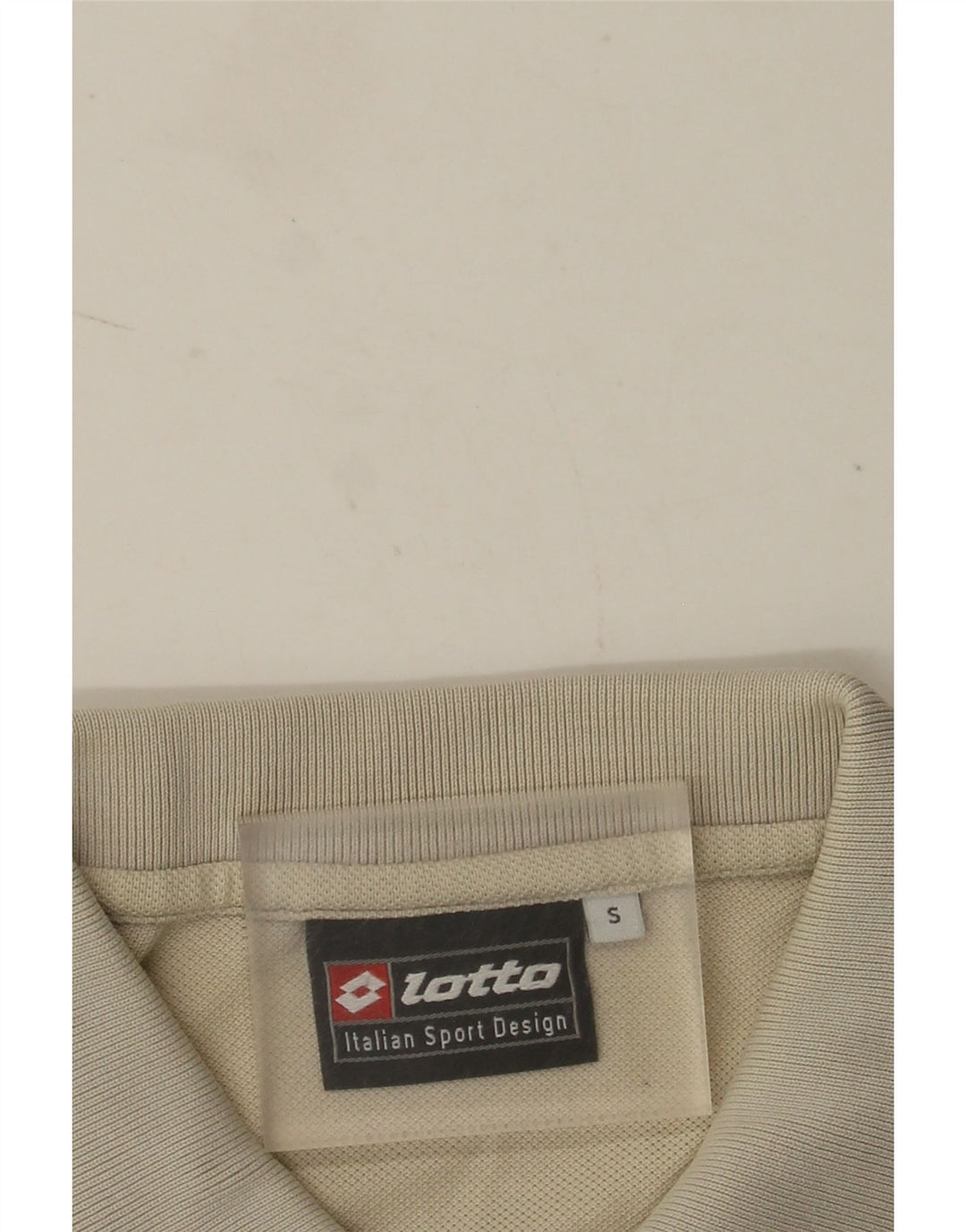 Lotto Mens Polo Shirt Small Beige