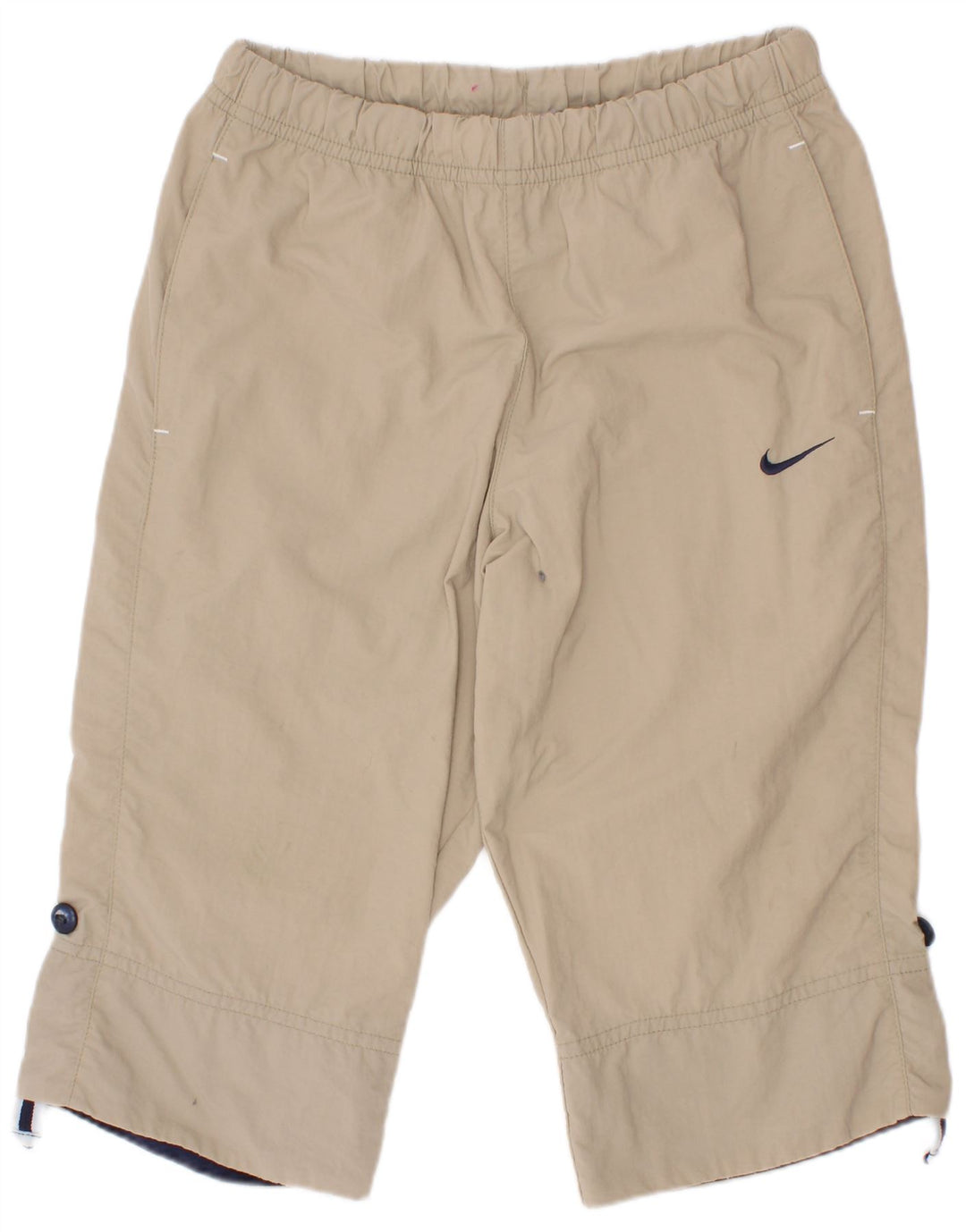 Nike Boys Tracksuit Trousers 5-6 Years Medium Beige Polyester