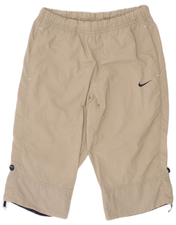 Nike Boys Tracksuit Trousers 5-6 Years Medium Beige Polyester