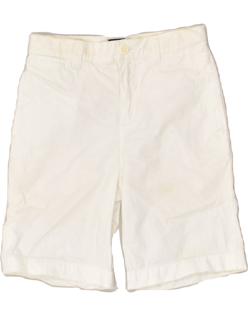 POLO RALPH LAUREN Boys Chino Shorts 6-7 Years W23 White Cotton | Vintage Polo Ralph Lauren | Thrift | Second-Hand Polo Ralph Lauren | Used Clothing | Messina Hembry 