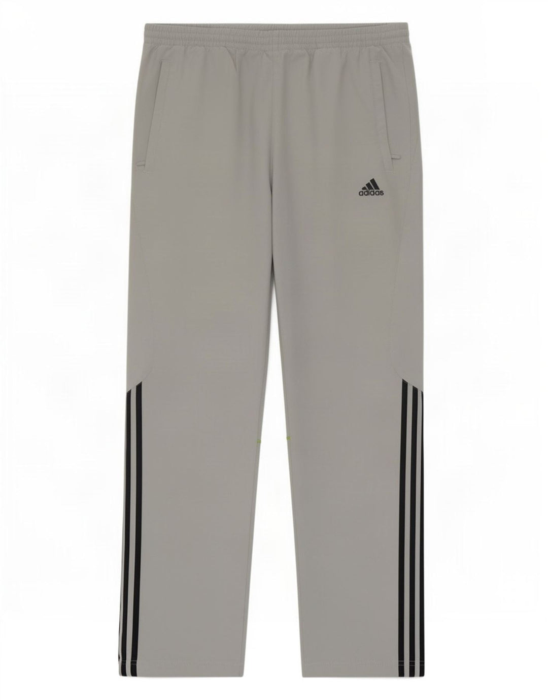 Adidas Mens Tracksuit Trousers Medium Grey Colourblock Polyester
