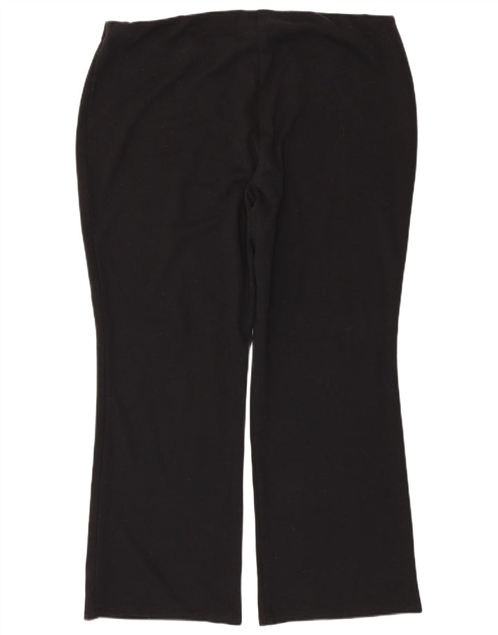 Marks & Spencer Womens Tracksuit Trousers UK 20 2XL  Black Polyester