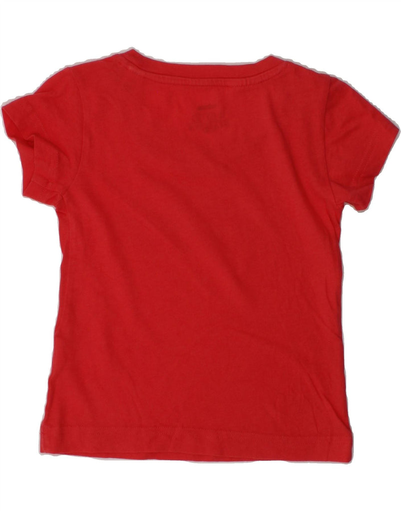 ADIDAS Girls Graphic T-Shirt Top 4-5 Years Red | Vintage Adidas | Thrift | Second-Hand Adidas | Used Clothing | Messina Hembry 