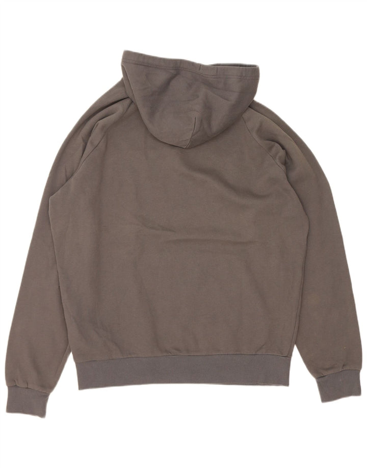 Under Armour Mens Loose Fit Hoodie Jumper Medium Grey Cotton