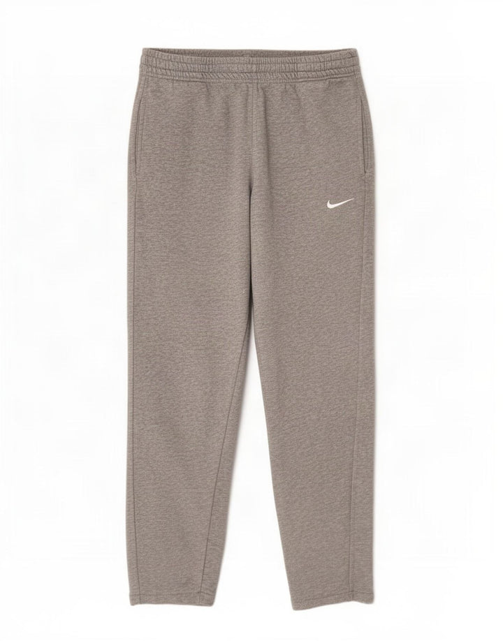 Nike Mens Tracksuit Trousers Medium Grey Flecked Cotton