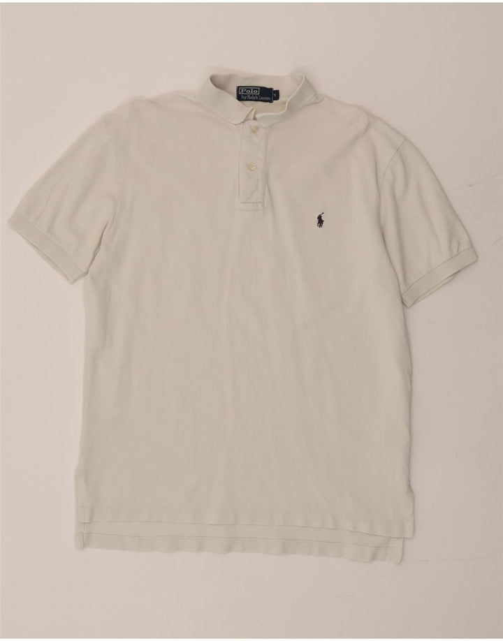 Polo Ralph Lauren Mens Shirt Medium White Cotton