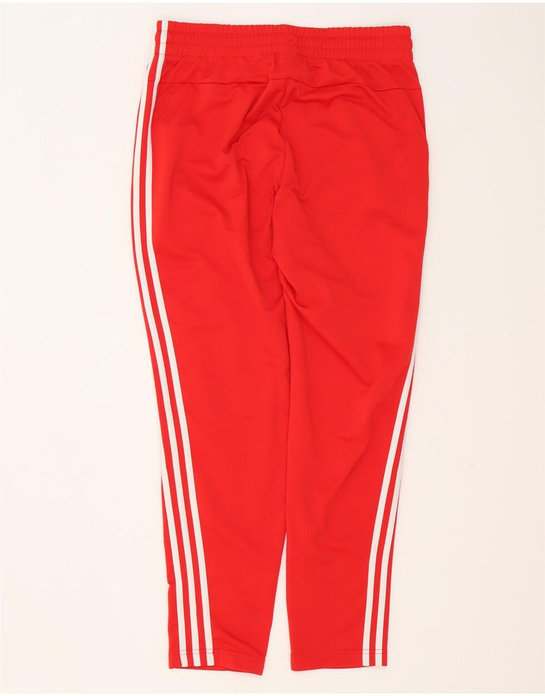 Adidas Womens Tracksuit Trousers UK 12/14 Medium  Red Polyester