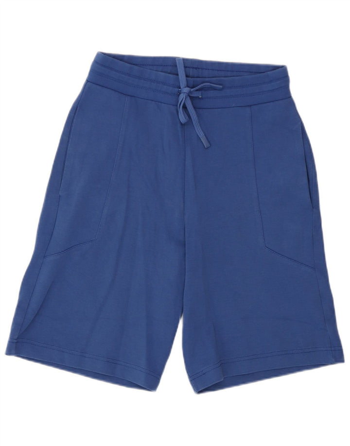 Zara Mens Sport Shorts Small Blue Cotton