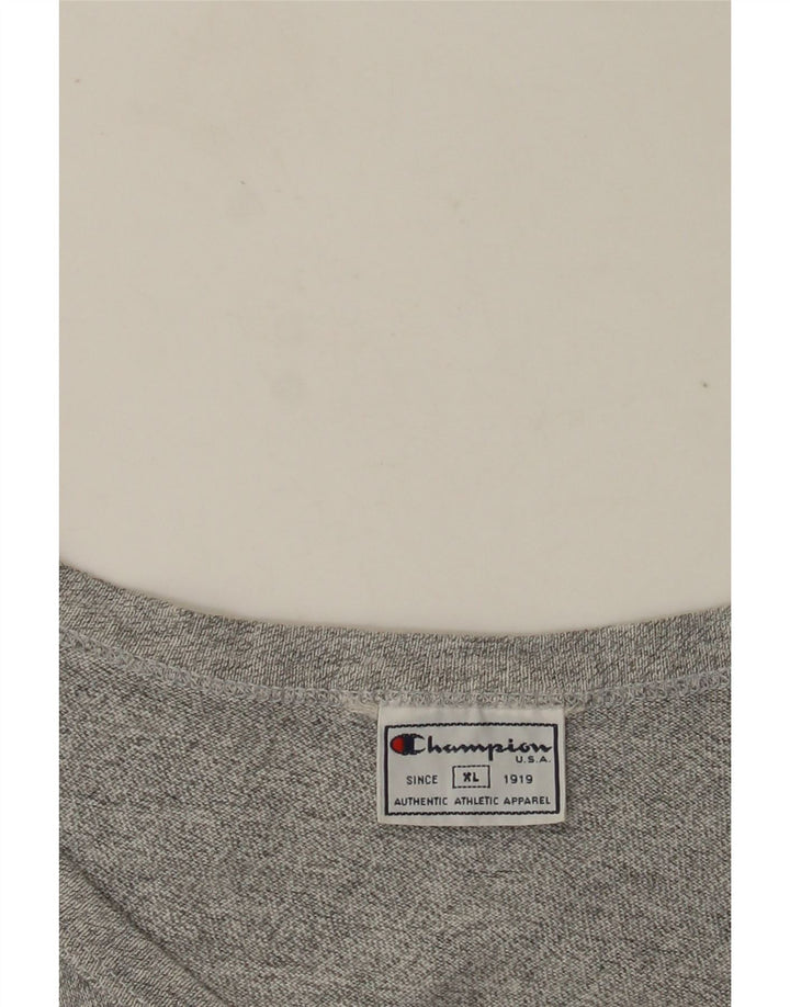 CHAMPION Womens Vest Top UK 18 XL Grey Flecked