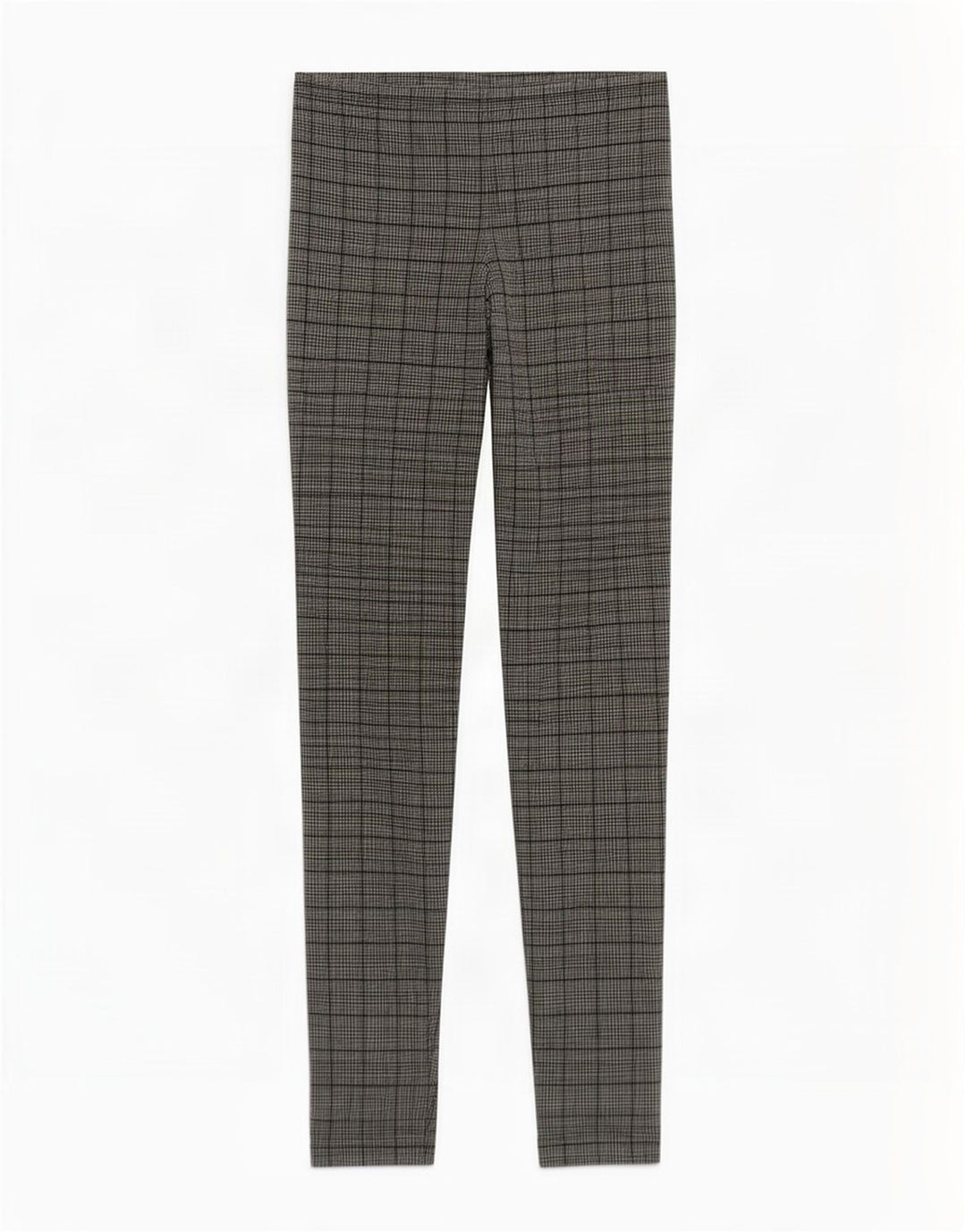 Zara Womens Leggings UK 14 Medium Black Houndstooth