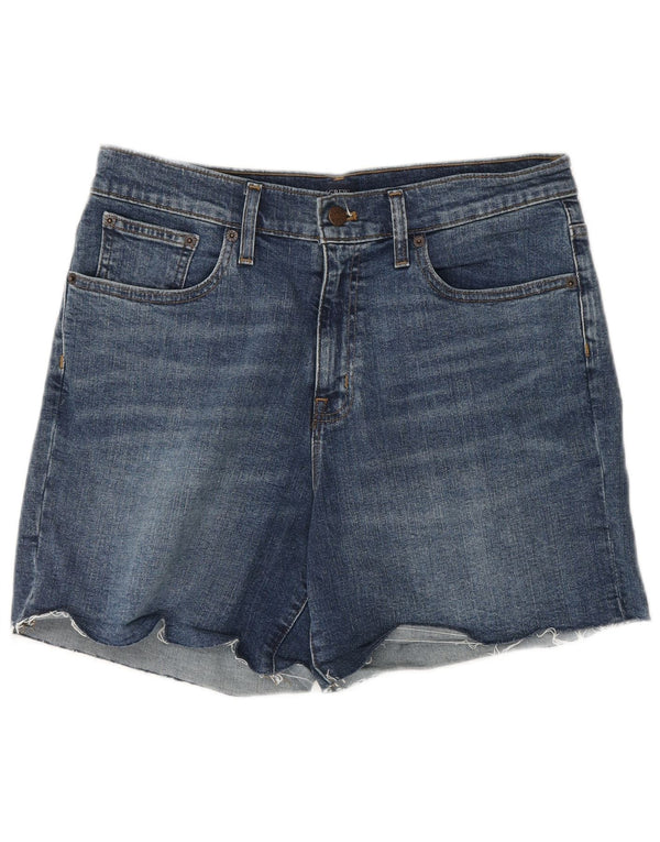 J. CREW Womens Denim Shorts W28 Medium Blue Cotton
