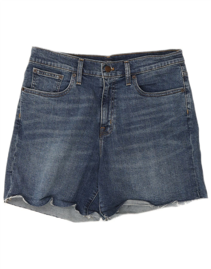 J. CREW Womens Denim Shorts W28 Medium Blue Cotton
