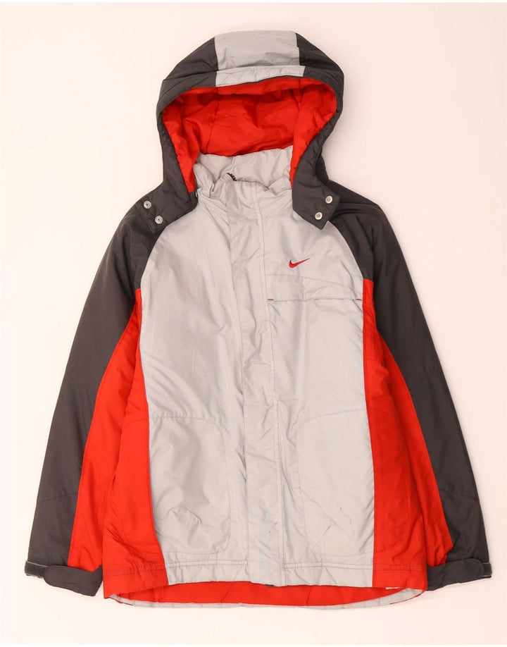 Nike Boys Graphic Windbreaker Jacket 12-13 Years Large Multicoloured