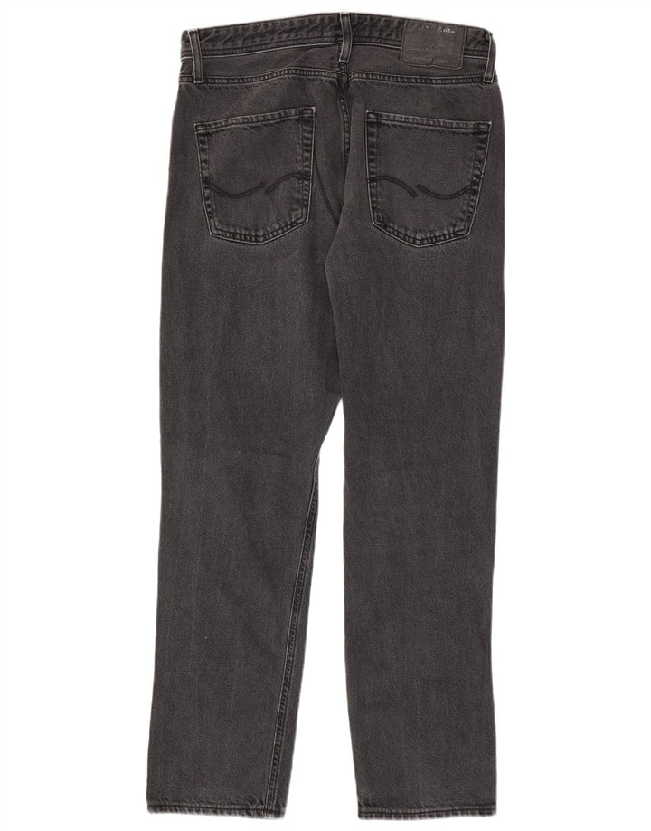 Jack & Jones Mens Loose Jeans W30 L29 Grey Cotton