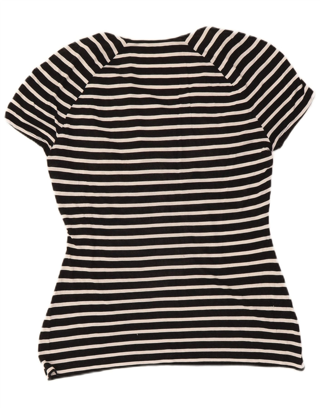 Max Mara Womens Weekend Blouse Top UK 12 Medium Black Striped