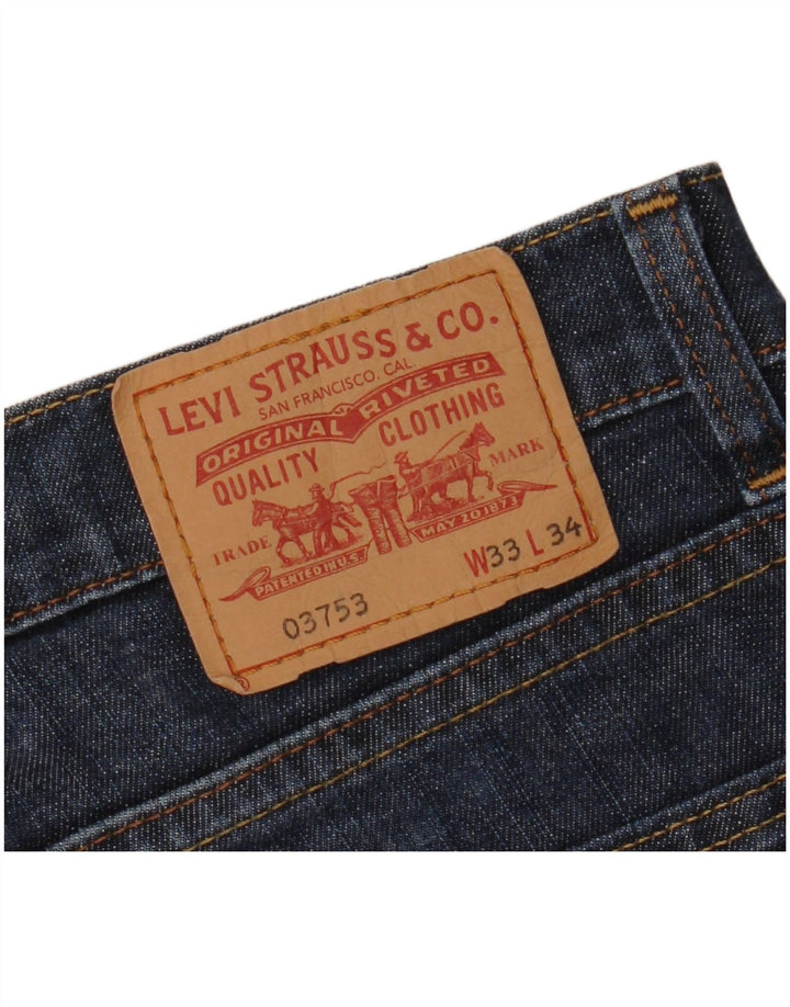 Levi's Mens Slim Jeans W33 L30 Navy Blue