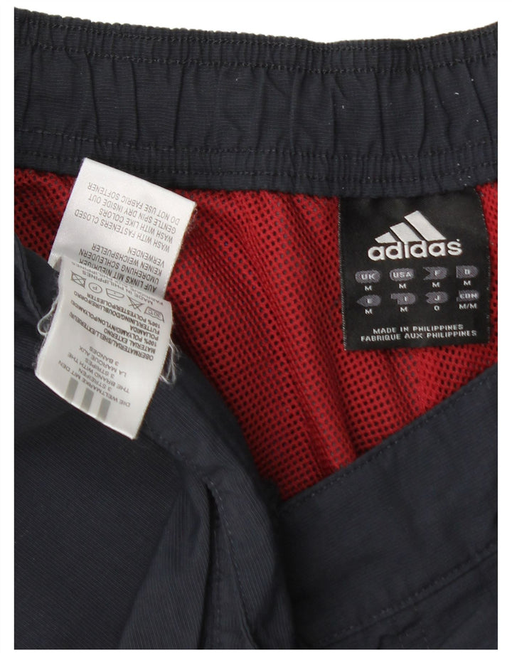 Adidas Mens Joggers Cargo Trousers Medium W32 L31 Navy Blue Polyamide