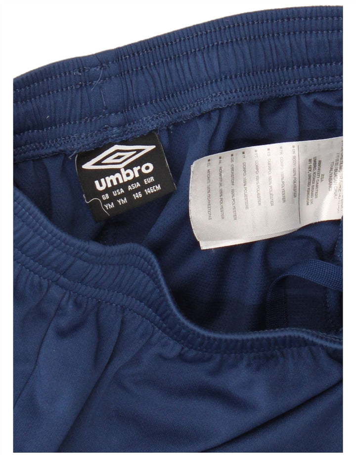 Umbro Boys Sport Shorts 9-10 Years Medium  Navy Blue Polyester